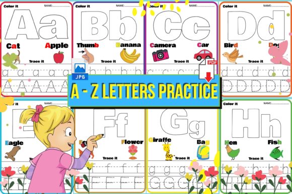Download ABC Handwriting Tracing Book - Hand Collection