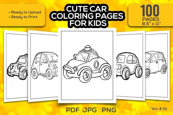 Download 100 Cute Car Coloring Pages for Kids - Cute car coloring pages Collection