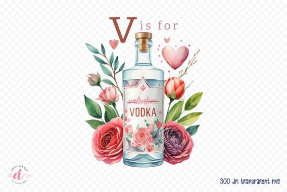 Download V is for Vodka, Anti Valentine's Day PNG - Anti Collection