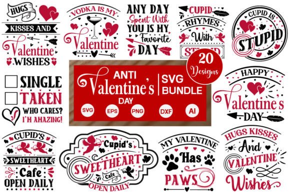 Download Anti Valentine's Day SVG Bundle - Anti Collection