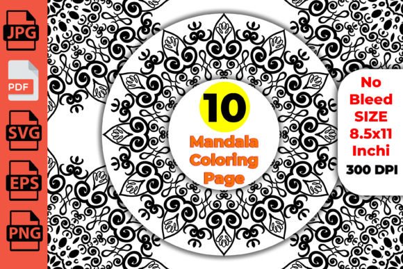 Download Antistress Monochrome Mandala for Adults - Anti Collection