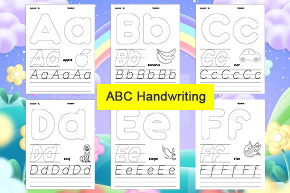 Download ABC Handwriting Tracing Book  a- Z - Hand Collection