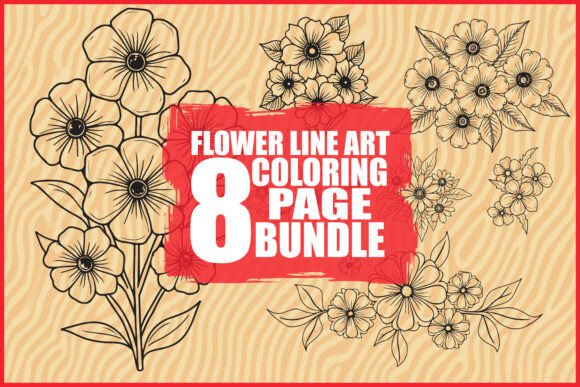 Download Hand Drawn Floral Coloring Pages - Hand Collection