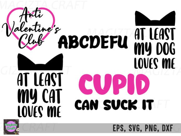 Download Anti-Valentines SVG Quotes Club II - Anti Collection